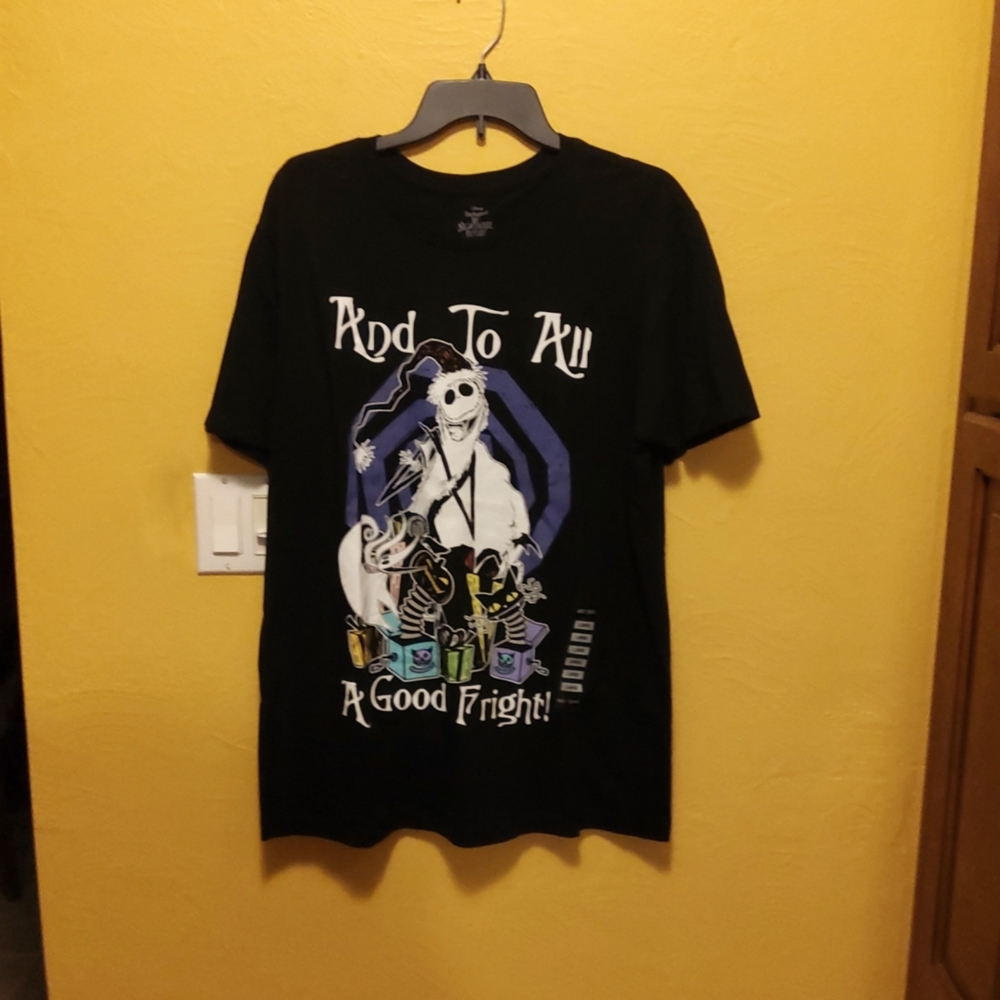 NWT Men's L Black Cotton NBC Tee Firm Price